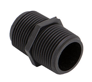 CONEXÃO NIPLE CURTO ROSCA MACHO 1" - POLIPROPILENO - BANJO