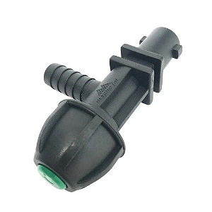 PORTA BICO ANTIGOTEJO PARA MANGUEIRA TERMINAL ''L'' DE 1/2'' E SAÍDA PARA ENGATE RÁPIDO - MAGNOJET