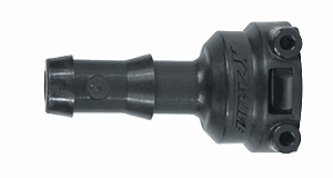 CONEXÃO 1/2" HASTE RETA PARA MANGUEIRA X ACOPLAMENTO FÊMEA QD