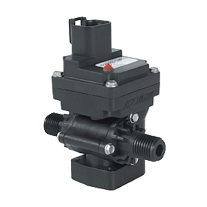 VÁLVULA ESFERA ELÉTRICA ZIP NYLON 3/8" 2 Vias 150 PSI 12V ON/OFF - KZVALVE