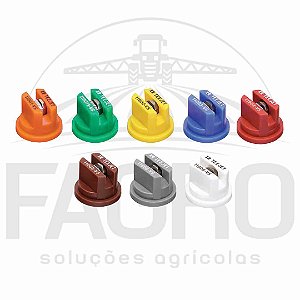PONTA DE PULVERIZAÇÃO XR 110° DE JATO PLANO DE FAIXA AMPLIADA INOX (VS) - TEEJET