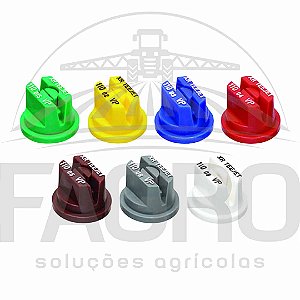 PONTA DE PULVERIZAÇÃO XR 110° DE JATO PLANO DE FAIXA AMPLIADA POLÍMERO (VP) - TEEJET