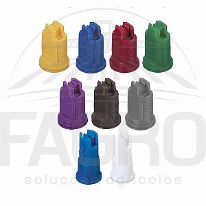 PONTA DE PULVERIZAÇÃO AIXR 110° DE JATO PLANO COM INDUÇÃO DE AR POLÍMERO (VP) - TEEJET