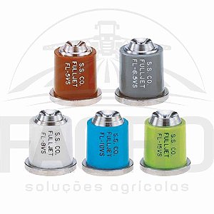 PONTA DE PULVERIZAÇÃO FULLJET FL CONE CHEIO DE ÂNGULO GRANDE INOX (VS) - TEEJET