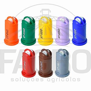 PONTA DE PULVERIZAÇÃO ST/D 130° SUPER TURBO JATO PLANO DUPLO CERÂMICA - MAGNOJET