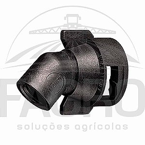 CAPA DE ENGATE RÁPIDO QUICK TEEJET 45° QJ4676-45-1/4-NYR COM SAÍDA ROSCA FÊMEA DE ¼" NPT - TEEJET