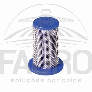FILTRO DE PONTA DE BASE RETA MALHA 50 EM INOX M142 - MAGNOJET