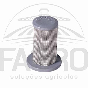 FILTRO DE PONTA DE BASE RETA MALHA 120 EM INOX M144/4 - MAGNOJET