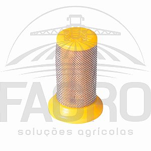 FILTRO DE PONTA DE BASE CÔNICA MALHA 80 EM INOX M143/1 - MAGNOJET