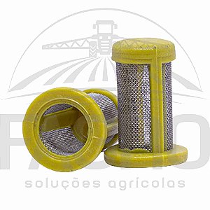 FILTRO DE PONTA DE BASE RETA MALHA 80 EM INOX - FAGRO