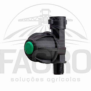 PORTA BICO ANTIGOTEJO COM ROSCA EXTERNA 1/4” GÁS E SAÍDA PARA ENGATE RÁPIDO UNIVERSAL M239 - MAGNOJET