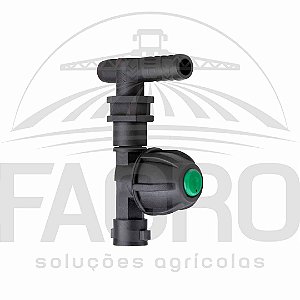 PORTA BICO ANTIGOTEJO PARA MANGUEIRA DE 1/2” TERMINAL “L” E SAÍDA PARA ENGATE RÁPIDO UNIVERSAL M265 - MAGNOJET