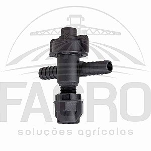 PORTA BICO ANTIGOTEJO PARA MANGUEIRA DE 1/2” INTERMEDIÁRIO “T” E SAÍDA COM ROSCA EXTERNA 11/16” M523 - MAGNOJET