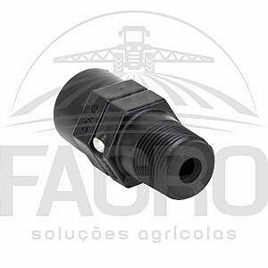 (ITEM PROMOCIONAL) UNIÃO GIRATÓRIA ROSCA MACHO 1 X ROSCA FÊMEA 1 PP - BANJO