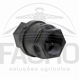 VÁLVULA DE RETENÇÃO ROSCA 2” AB TOTAL, PP - BANJO