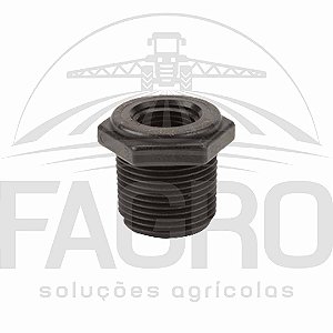 (ITEM PROMOCIONAL) REDUÇÃO ROSCA MACHO 1” X ROSCA FÊMEA 1/2”, PP - BANJO