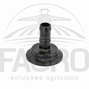 (ITEM PROMOCIONAL) CONEXÃO FLANGE 2”, ABERTURA TOTAL X BICO PARA MANGUEIRA 1”, PP - BANJO