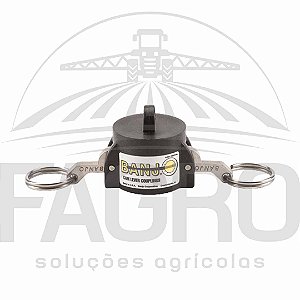 (ITEM PROMOCIONAL) ENGATE RÁPIDO CAPA FÊMEA 1/2” E 3/4”, PP - BANJO