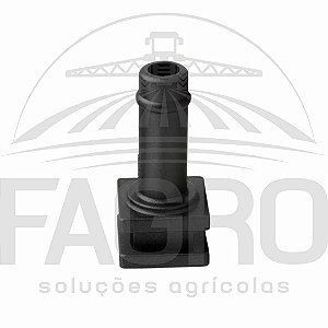 (ITEM PROMOCIONAL) CONECTOR RETO ROSCA INTERNA 1/4”, PARA MANGUEIRA DE 1/2”, ENCAIXE PARA ABRAÇADEIRA QUADRADA - MAGNOJET