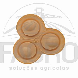DIAFRAGMA SANTOPRENE PARA BOMBA SÉRIE 2088 41-124-10 (SHU0520) - SHURFLO