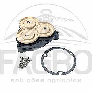 KIT DIAFRAGMA EM SANTOPRENE PARA BOMBA 2088 94-238-03 (SHU0504) - SHURFLO