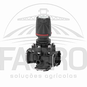 VÁLVULA REGULADORA DE PRESSÃO MÁXIMA MANUAL COM MEMBRANA E CONEXÃO TIPO GRAMPO SÉRIE 47555 - ARAG