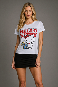 Camiseta T-shirt Feminina Estampa Hello Kitty