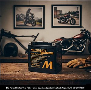 Bateria Motobatt MBTX12U HD - HD Sportster / BMW
