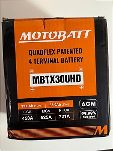 Bateria motobatt MBTX 30 UHD - HD Touring