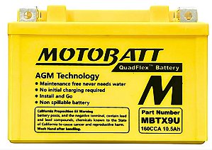 Bateria Motobatt MBTX9U