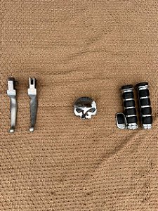 Manetes Softail / Tampa de tanque / Manoplas Kuryakin