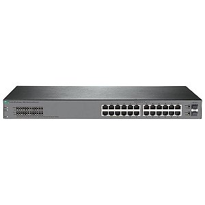 Switch 24 portas HP Aruba 1920S Gerenciável  24 portas Gigabit + 2 portas SFP - JL381A