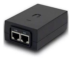 Adaptador Injetor Fonte POE Passivo 48V Gigabit Ubiquiti POE-48-24W-G-BR
