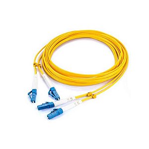 Patch Cord Fibra Óptica Lc-upc Single Mode Duplex 3.0mm 5m