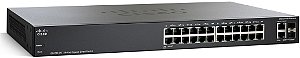 Switch Gerenciável 24 Portas Gigabit + 2 Sfp Cisco Slm2024t-na