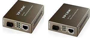 Kit Conversor De Fibra Wdm Tplink Mc111cs E Mc112cs Monomod