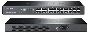 Switch 24 Portas Gigabit Gerenciável TP-Link T1600G-28TS (TL-SG2424) 4 SFP