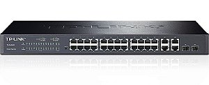 Switch Gigabit Web Smart 24 Portas Tl-sl2428 Tp-link