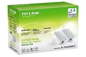 Tp-link Tl-pa4010 Starter Kit Powerline Ethernet 500mbps