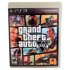 Jogo Grand Theft Auto 5 Mídia Fisica - PS3