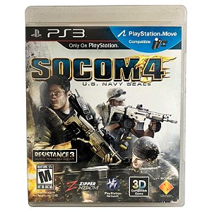 Jogo SOCOM 4 Navy SEALs Mídia Fisica - PS3