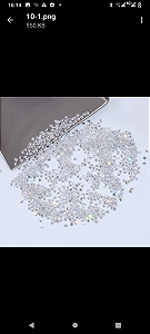 Diamantes 0.000-0.00k Redondo Brilhantes VVS D-E-F 0.90mm