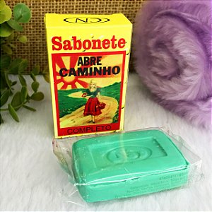 Sabonete abre caminho