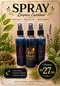 Spray - Limpeza energética ( cruzado )🌿