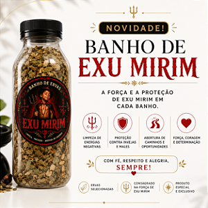 Banho Exu miem - CRUZADO