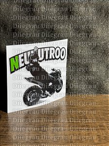 Adesivo - Hornetao Neutro Preto e Branco