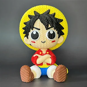 Luffy Estilo Crochê