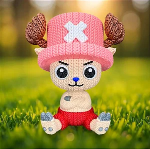 Chopper Estilo Crochê/Trico Amigurumi
