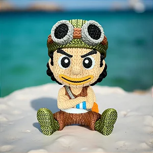 Ussop Estilo Crochê Amigurumi