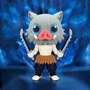 Inosuke Estilo Crochê Amigurumi